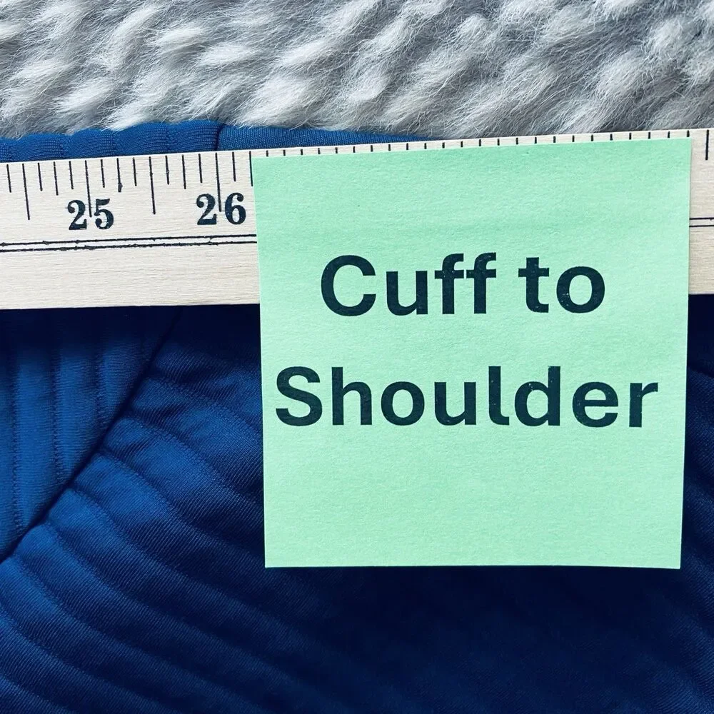 Under Armour Men's Sweater Daytona Golf Storm 1/4 Zip Fleece Pullover Blue Large - Picture 12 of 13